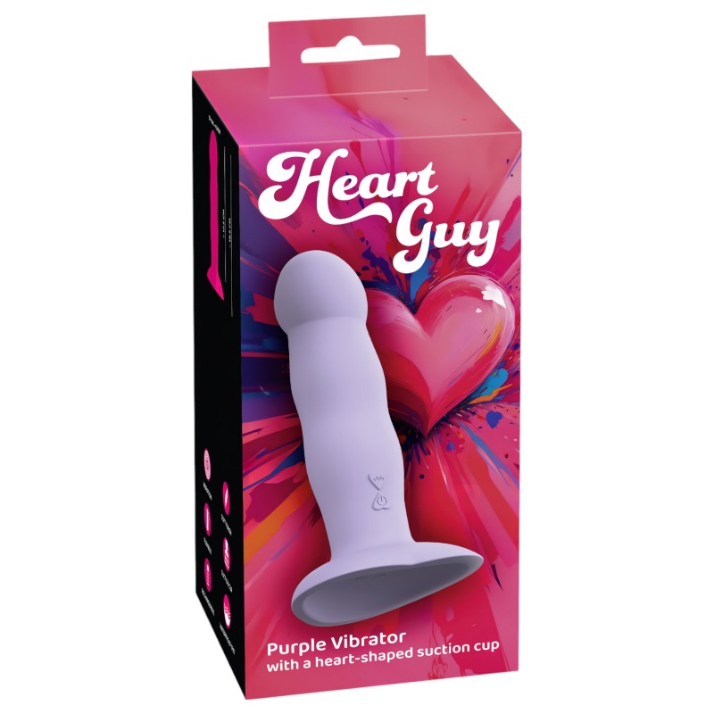 You2Toys Heart Guy - szivecskés vibrátor (lila) 104437 termék bemutató kép