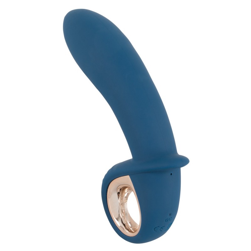 You2Toys - Inflatable Petit - akkus, pumpálható, vízálló vibrátor (kék) 41204 termék bemutató kép