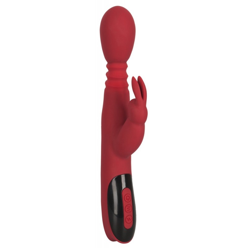 You2Toys Massager - lökő-forgó, melegítő G-pont vibrátor (piros) 61983 termék bemutató kép