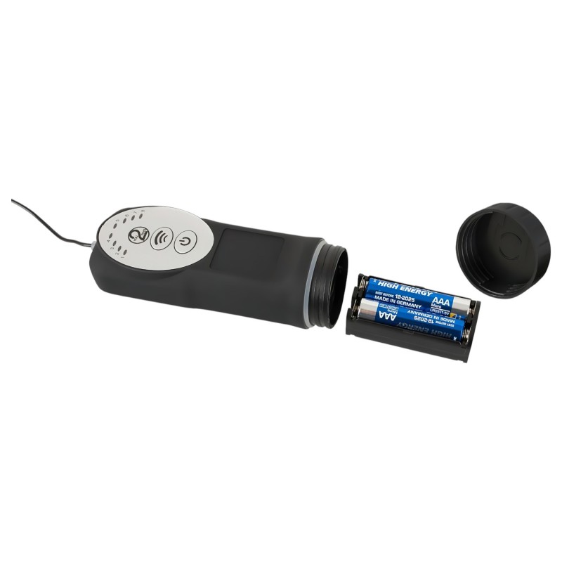 You2Toys - Medical Thrusting - tapadókorongos, lökő-forgó vibrátor (natúr) 136683 termék bemutató kép