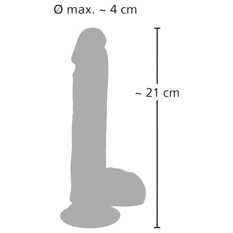 You2Toys - Medical Thrusting - tapadókorongos, lökő-forgó vibrátor (natúr) 136684 termék bemutató kép