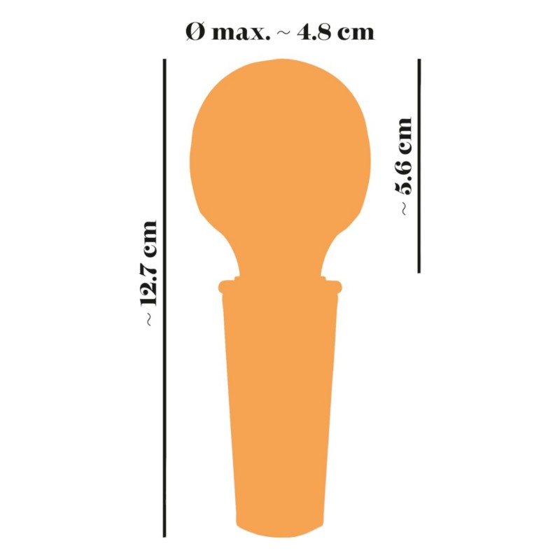 You2Toys Mini Wand - akkus masszírozó vibrátor (sárga) 97164 termék bemutató kép