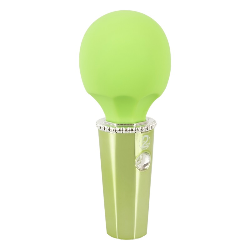 You2Toys Mini Wand - akkus masszírozó vibrátor (zöld) 97149 termék bemutató kép