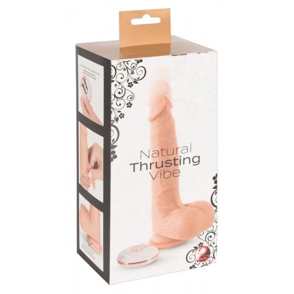 You2Toys - Natural - lökő vibrátor (natúr)