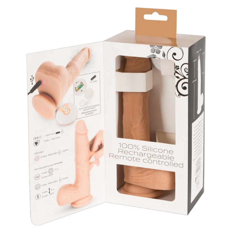You2Toys - Natural - lökő vibrátor (natúr) 45342 termék bemutató kép