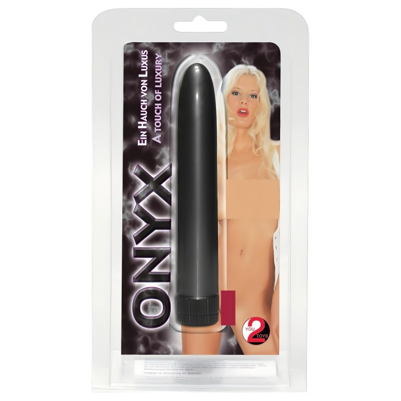 You2Toys Onyx - vízálló vibrátor (fekete) 129155 termék bemutató kép