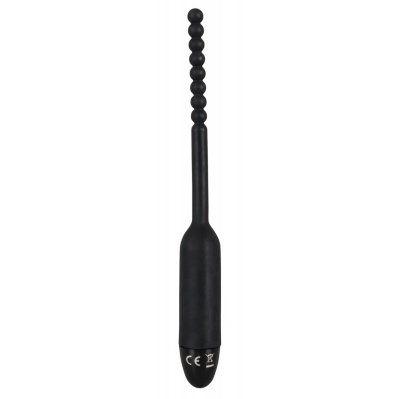 You2Toys Pearl Dilator - gömbös húgycső vibrátor - 0,8cm (fekete) 61998 termék bemutató kép