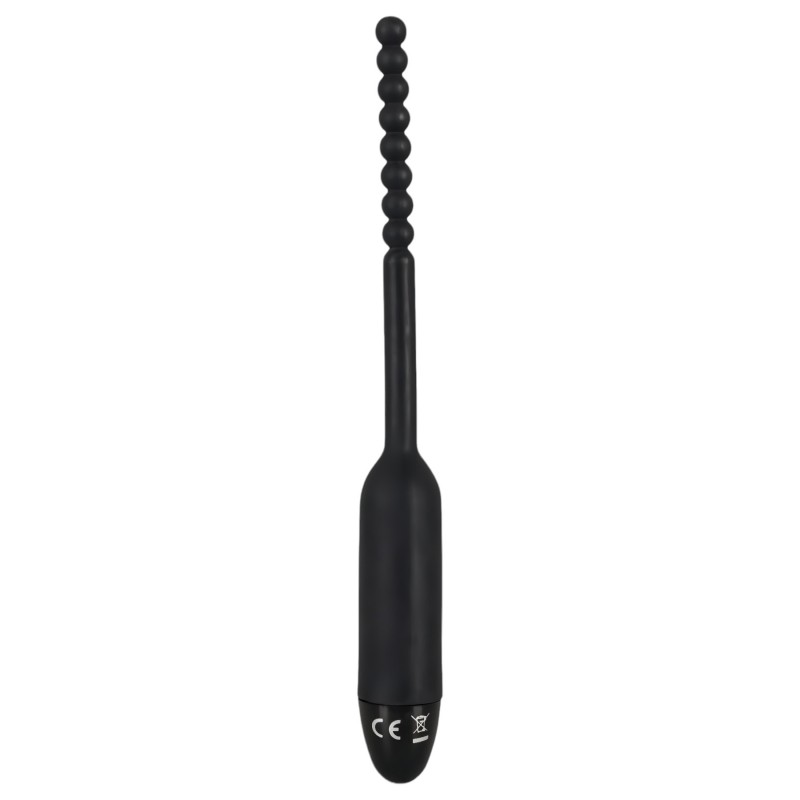 You2Toys Pearl Dilator - gömbös húgycső vibrátor - 0,8 cm (fekete) 130630 termék bemutató kép