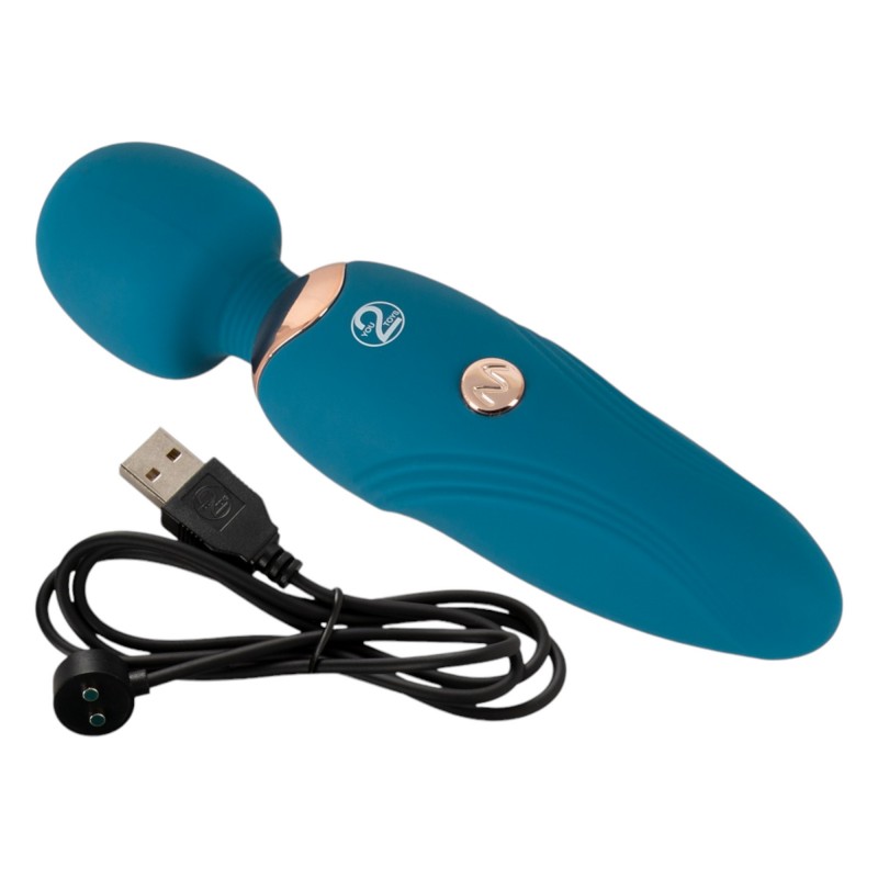 You2Toys Petite - akkus wand masszírozó vibrátor (kék) 97117 termék bemutató kép