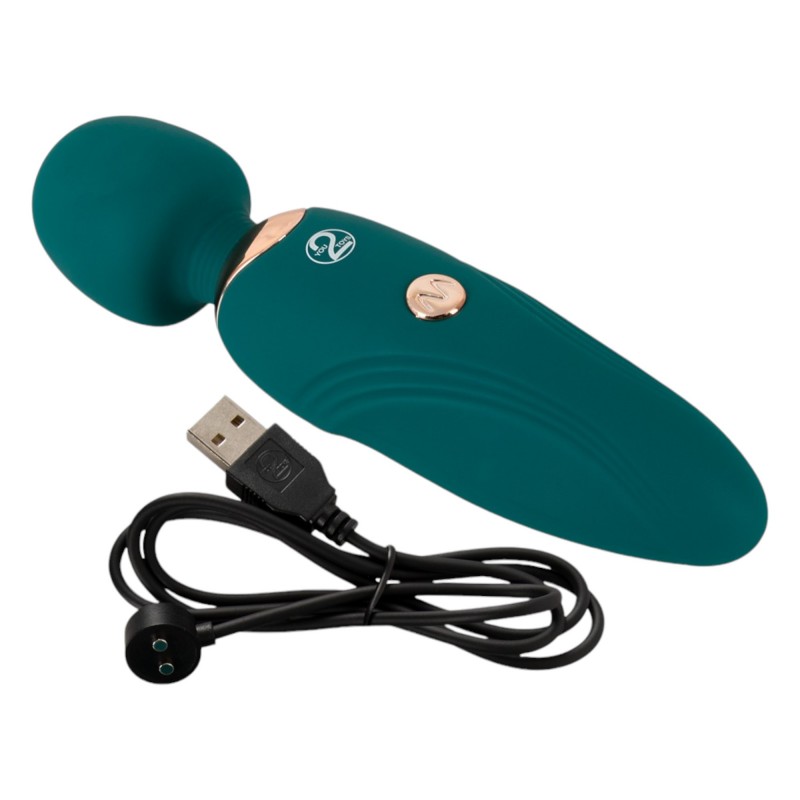 You2Toys Petite - akkus wand masszírozó vibrátor (zöld) 97099 termék bemutató kép