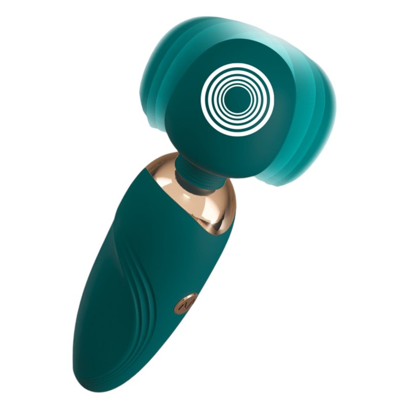 You2Toys Petite - akkus wand masszírozó vibrátor (zöld) 97100 termék bemutató kép