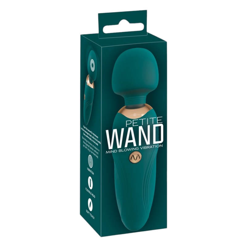 You2Toys Petite - akkus wand masszírozó vibrátor (zöld) 97102 termék bemutató kép