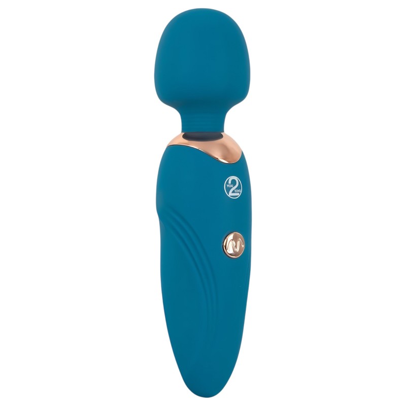 You2Toys Petite - akkus wand masszírozó vibrátor (kék) 162738 termék bemutató kép