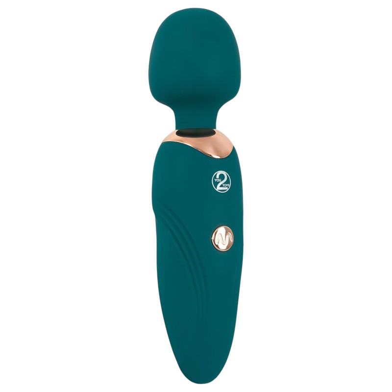 You2Toys Petite - akkus wand masszírozó vibrátor (zöld) 162729 termék bemutató kép