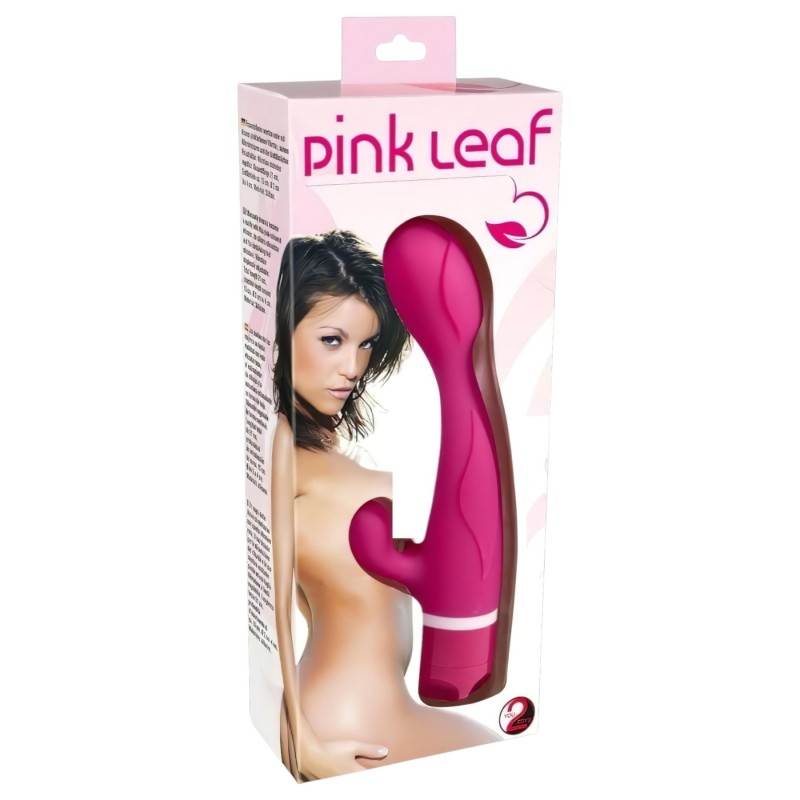 You2Toys - Pink Leaf szilikon vibrátor 110359 termék bemutató kép