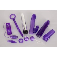 You2Toys - Purple Appetizer - vibrátoros készlet (9 részes) 61147 termék bemutató kép