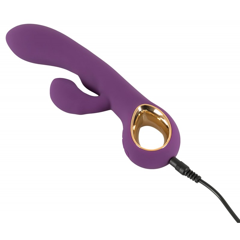 You2Toys - Rabbit Petit - akkus, csiklóizgató vibrátor (lila) 111136 termék bemutató kép