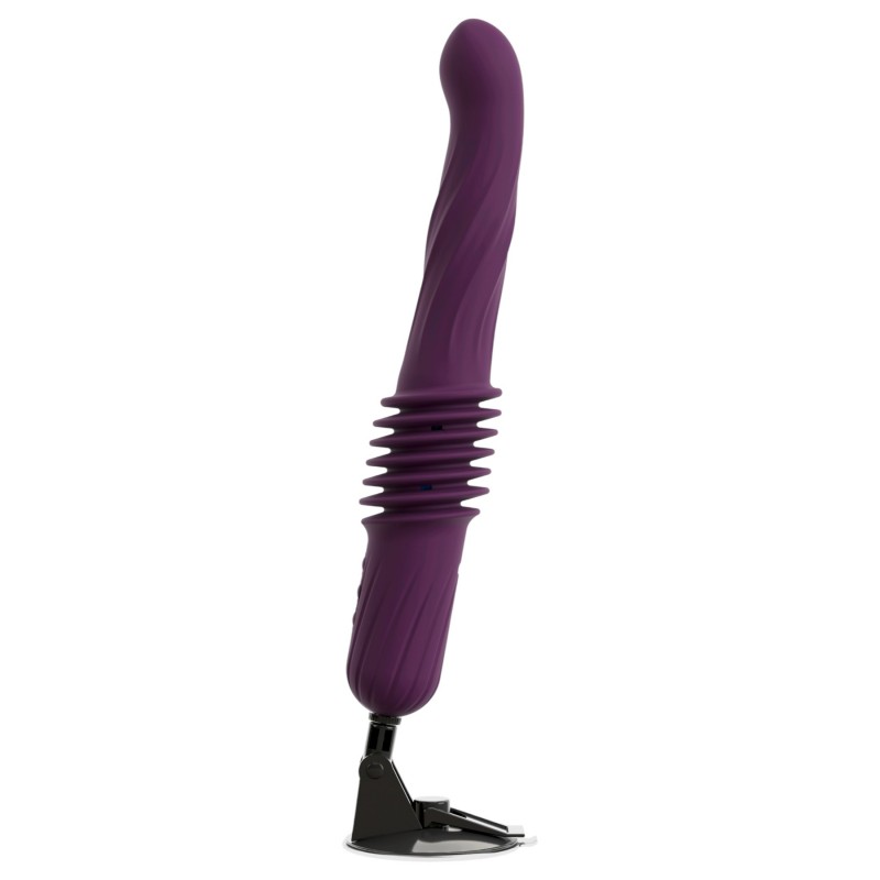 You2Toys - távirányítós melegítős lökő vibrátor (lila) 152160 termék bemutató kép