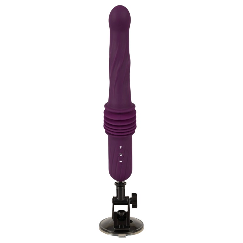 You2Toys - távirányítós melegítős lökő vibrátor (lila) 152150 termék bemutató kép