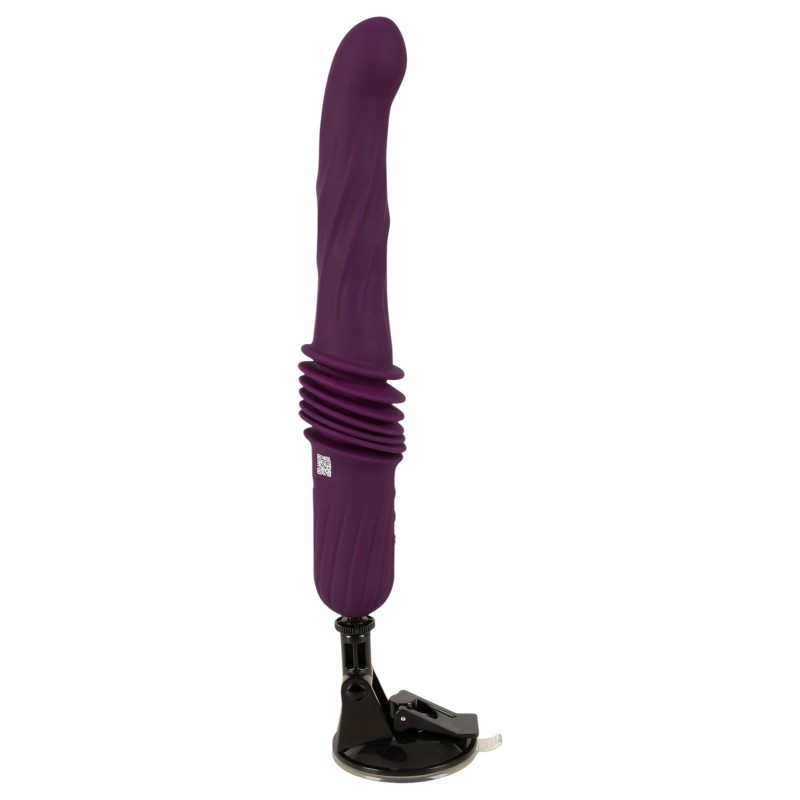 You2Toys - távirányítós melegítős lökő vibrátor (lila) 152151 termék bemutató kép