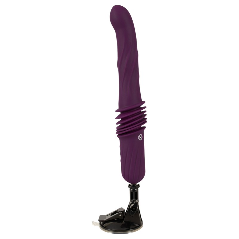 You2Toys - távirányítós melegítős lökő vibrátor (lila) 152152 termék bemutató kép
