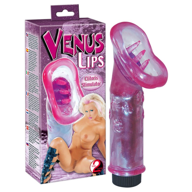 You2Toys Venus Lips - csikló vibrátor (pink) 60493 termék bemutató kép