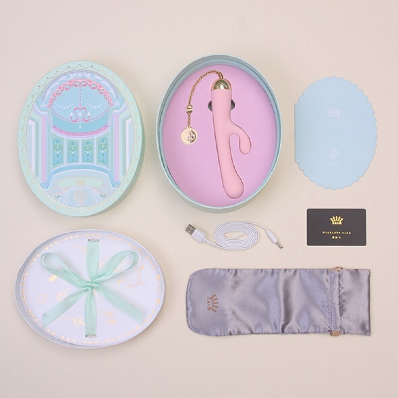 ZALO Ichigo Rabbit - okos luxus vibrátor (pink) 87048 termék bemutató kép